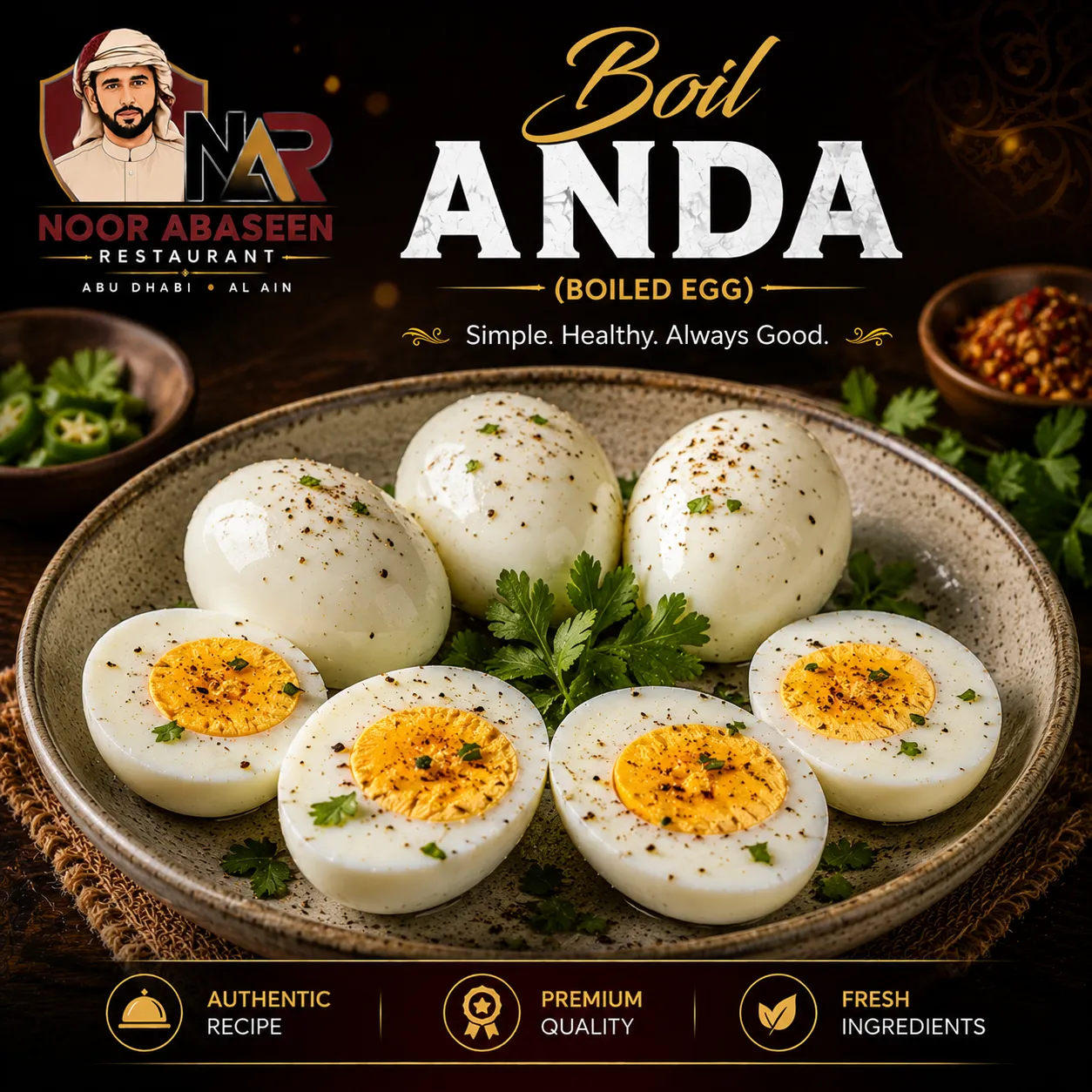 Boil Anda (Boiled Egg)