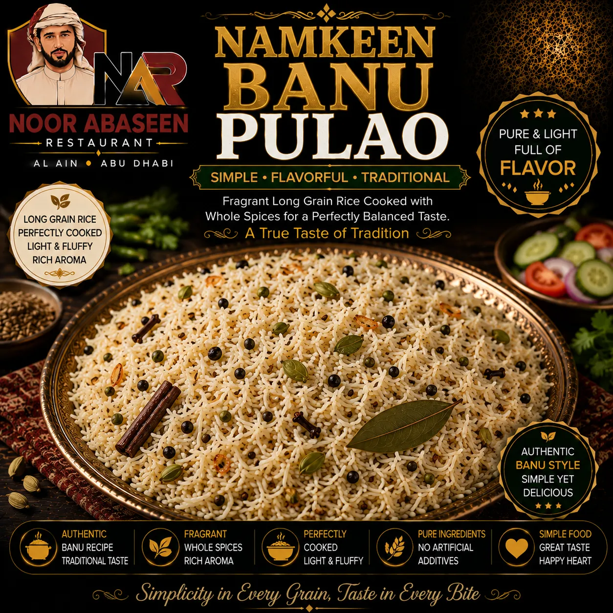 Namkeen Banu Pulao